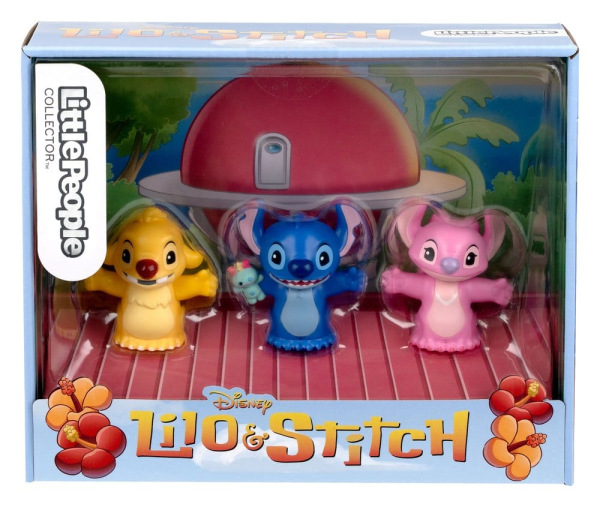 Lilo & Stitch Little People Collector Mini Figure 3-Pack Stitch & The Cousins 7 cm 7