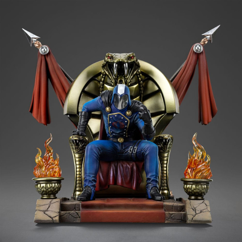 GI Joe Art Scale Statue 1/10 Cobra Commander 25 cm 1