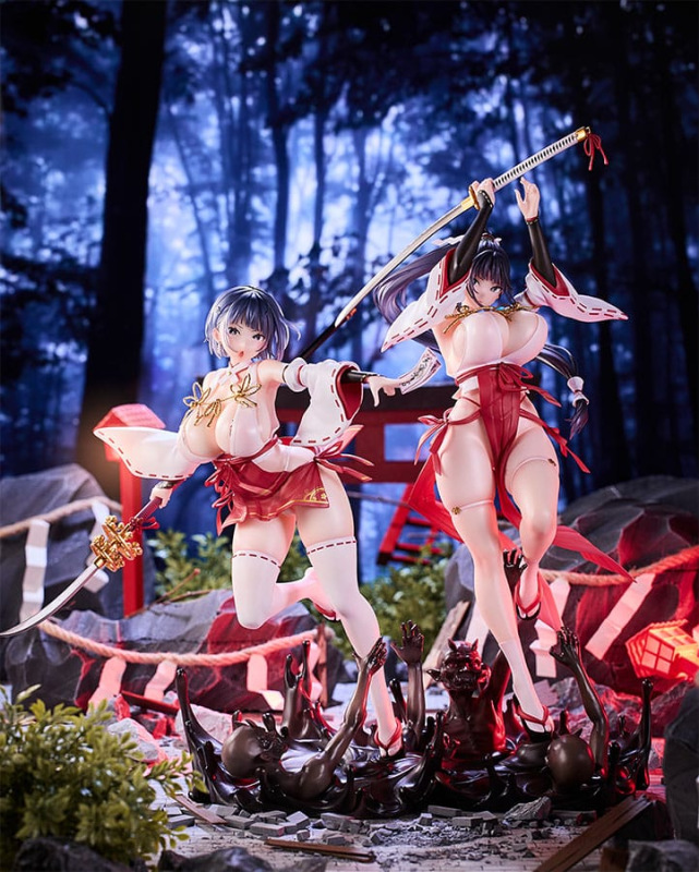 Original Character Statues 2-Pack 1/6 Sakuya Todo & Iori Todo 1