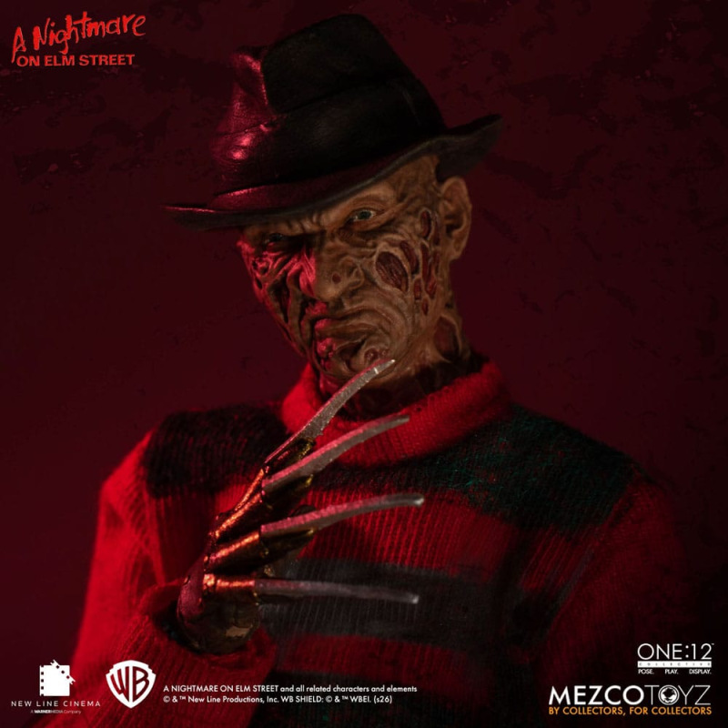 Nightmare On Elm Street Action Figure 1/12 Freddy Krueger 17 cm 4