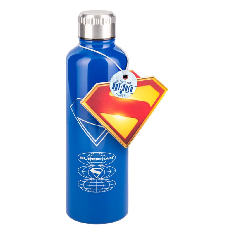 DC Comics Metal Water Bottle Superman Theatrical 1