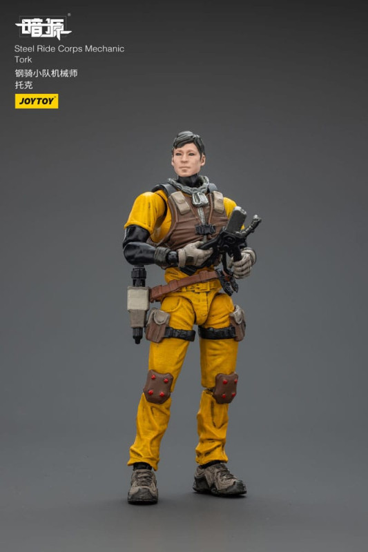 Steel Ride Corps Dark Source Action Figur Mechanic Tork 7 cm 7