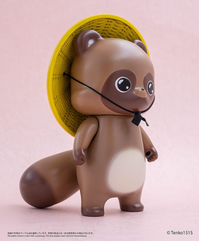 Little Fox with Two Tails Vinyl Figure Chibi Creature Ponkichi 15 cm 6