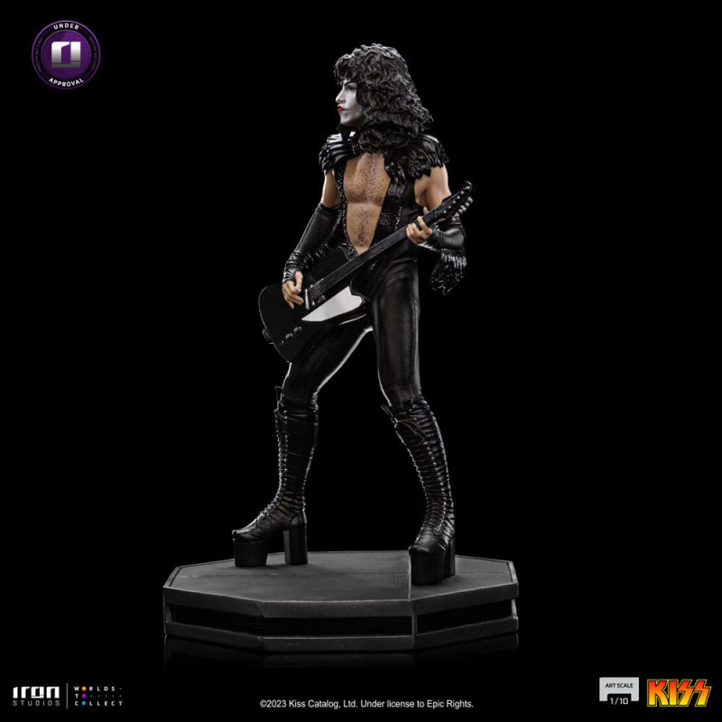 Kiss Art Scale Statue 1/10 Paul Stanley 22 cm 4