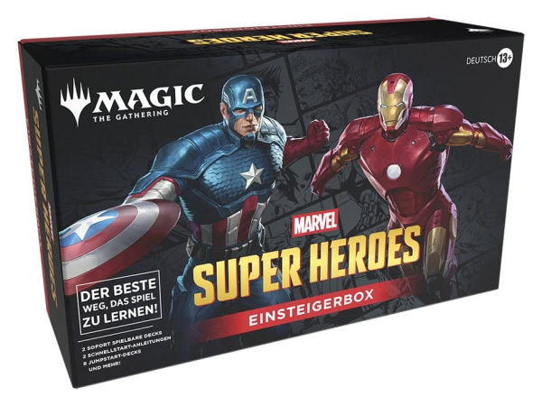 Magic the Gathering Marvel Super Heroes Beginner Box Case (3) german 1