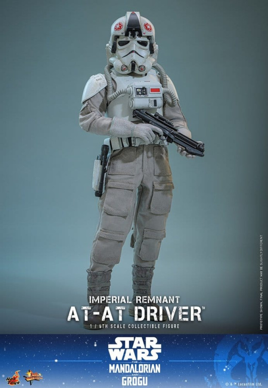 Star Wars Movie Masterpiece Action Figure 1/6 Imperial Remnant AT-AT Driver 30 cm 12
