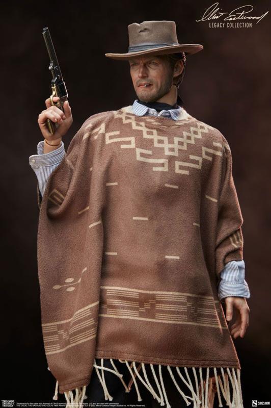 The Good, The Bad and the Ugly Clint Eastwood Legacy Collection Action Figure 1/6 The Man With No Na