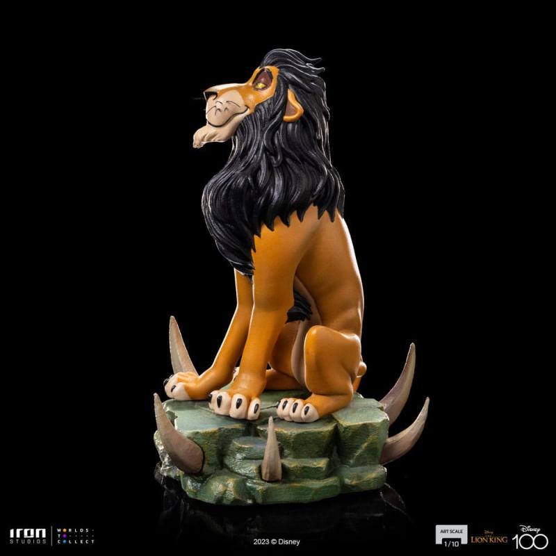 The Lion King Art Scale Statue 1/10 Scar Regular 16 cm