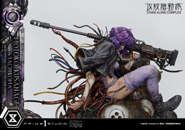 Ghost in the Shell Stand Alone Complex The Legend of Beauty and the Beast Statue 1/4 Motoko Kusanagi 11
