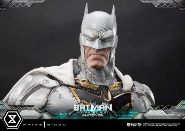 DC Comics Ultimate Museum Masterline Statue Batman Advanced Suit White Version (Design By Josh Nizzi 8