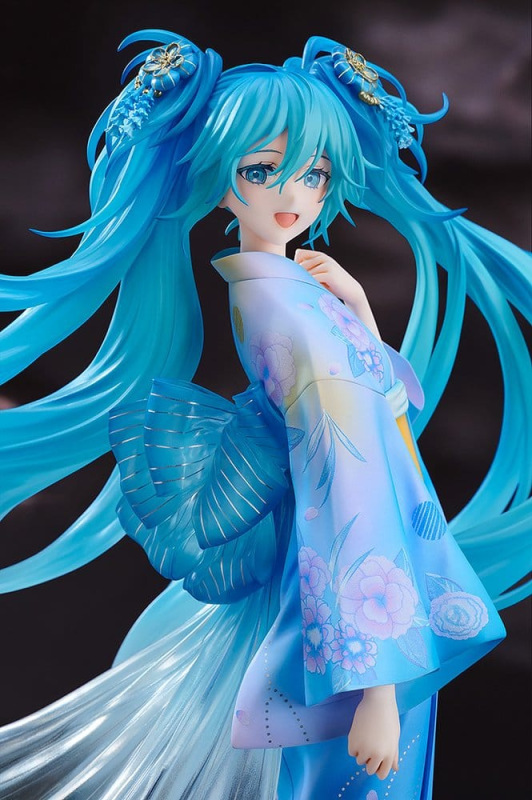 Character Vocal Series 01: Hatsune Miku PVC Figure 1/7 Music & Fire Works Ver. 23 cm 7