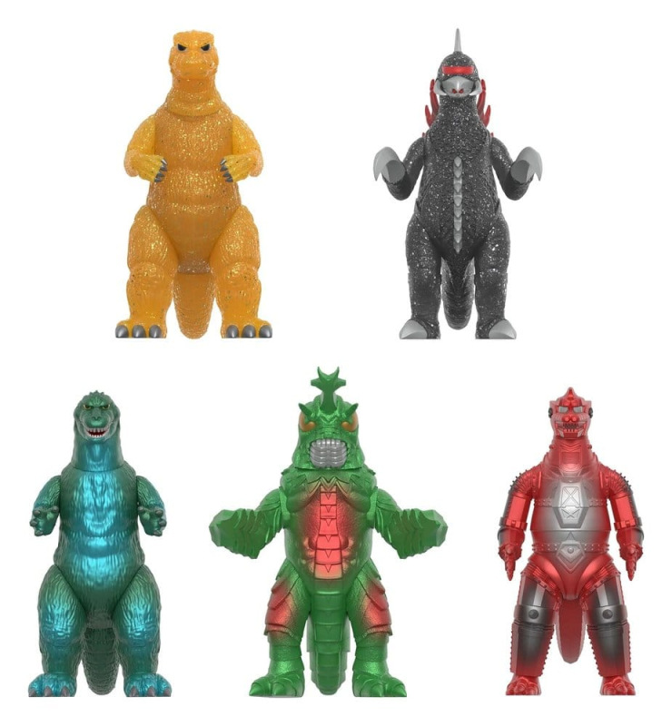 Godzilla Toho (Metallic) Action Figure Blind Box Wave 5 Display (12) 1