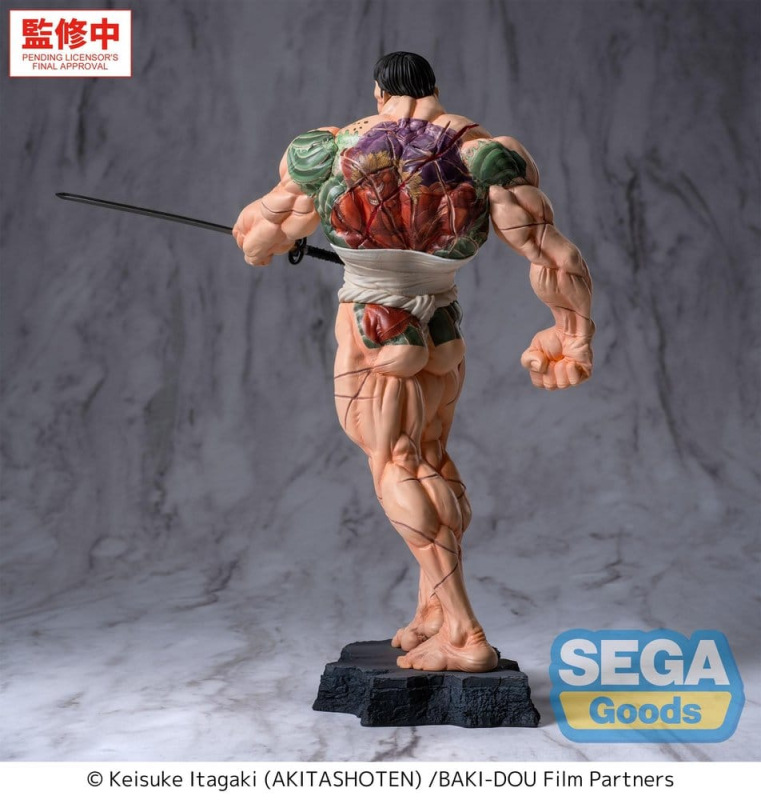 Baki-Dou Luminasta PVC Figure Kaoru Hanayama 23 cm 5