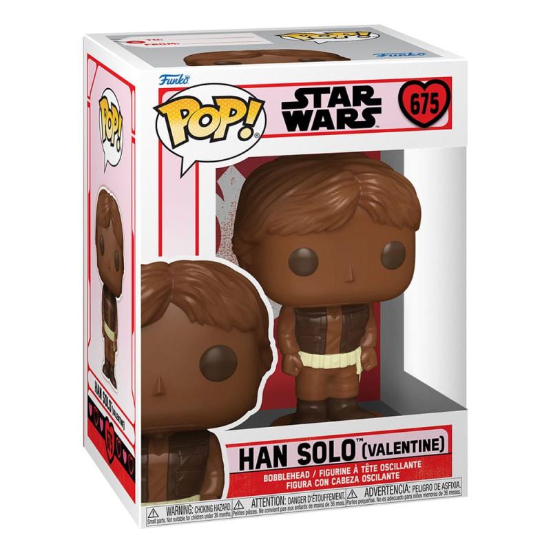 Star Wars Valentines POP! Vinyl Figure Han Solo (Val Choc) 9 cm