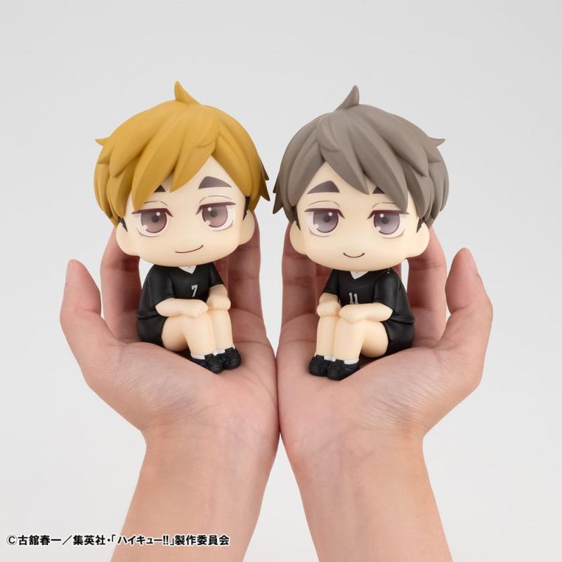 Haikyu!! Look Up PVC Statues Atsumu Miya & Osamu Miya Uniform Ver. 11 cm (with gift)