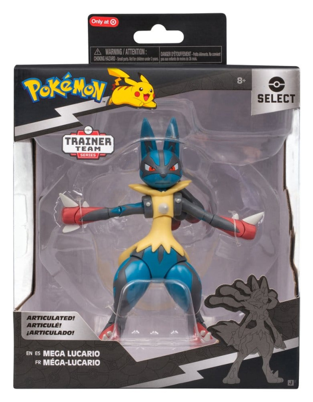 Pokémon Select Super-Articulated Action Figure Mega Lucario 4