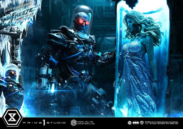 DC Comics Real Elite Masterline Series Statue 1/3 Batman (Comics) Mr. Freeze Heart of Ice (Design by 14