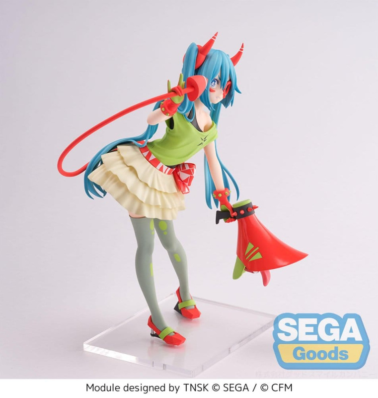 Hatsune Miku Project DIVA X FIGURIZMa PVC Figure Hatsune Miku DE:MONSTAR T.R. 22 cm 8