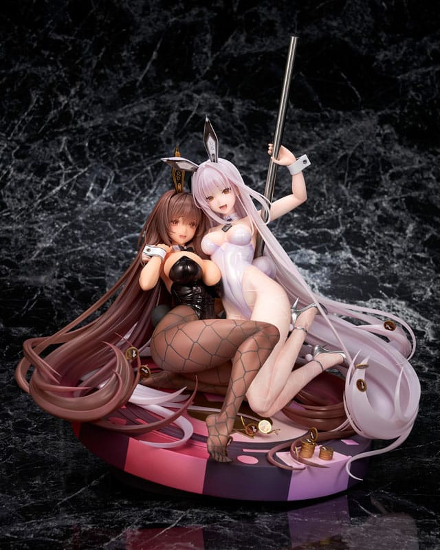 Goddess of Victory: Nikke Statue 1/7 Noir & Blanc Bunny X 777 Ver. 28 cm 11