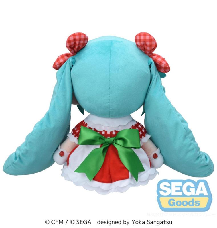 Character Vocal Series 01: Hatsune Miku Fuwa Petit Plush Figure Hatsune Miku x Love and Berry Dress 3