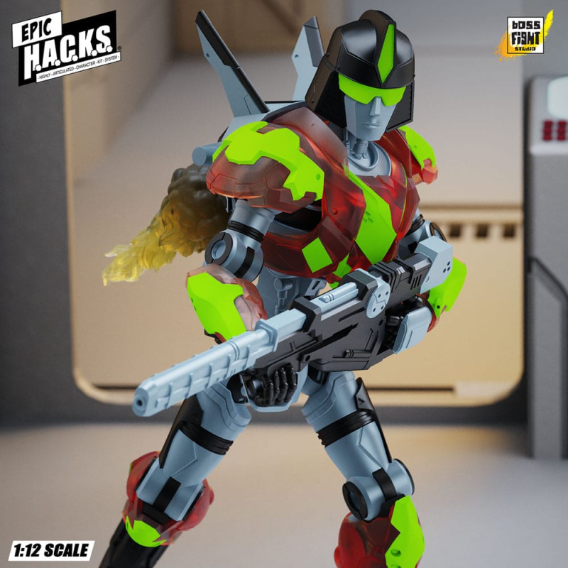 CGT Corp Epic H.A.C.K.S. Action Figure 1/12 Wave 1 CGT Combat Drone: Agile Battle Robot 18 cm 2
