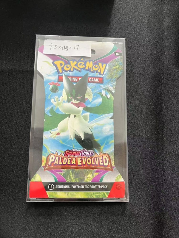 Evoretro PET Protectors for Pokémon TCG Booster Pack 0 mm (10-Pack) 9
