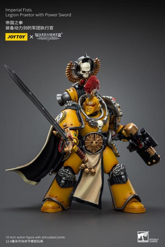 Warhammer The Horus Heresy Action Figure 1/18 Imperial Fists Legion Praetor with Power Sword 12 cm 13