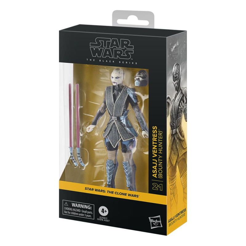 Star Wars: The Clone Wars Black Series Action Figure Asajj Ventress (Bounty Hunter) 15 cm 1