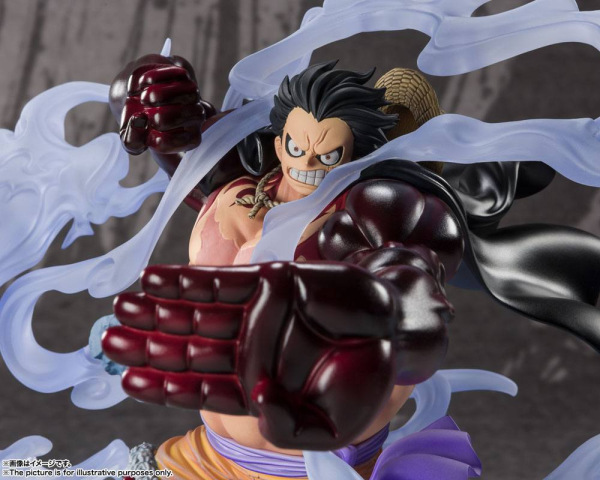 One Piece FiguartsZERO PVC Statue Extra Battle Monkey D. Luffy Gear 4 Battle of Monsters on Onigashi 4
