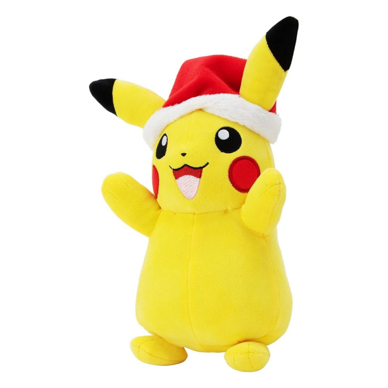 Pokémon Plush Figure Winter Pikachu with Christmas Hat 20 cm 2