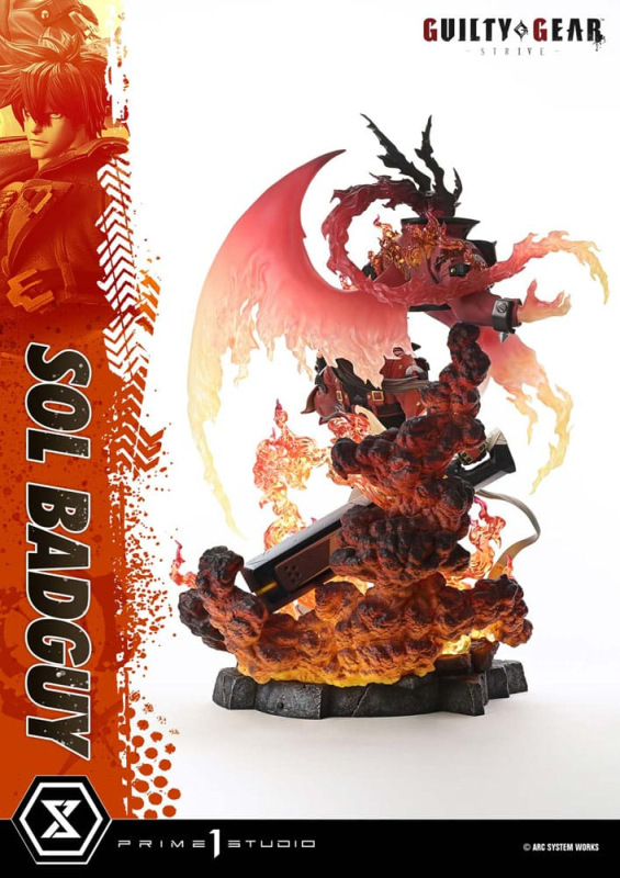 Guilty Gear Strive Ultimate Premium Masterline Series Statue 1/4 Sol Badguy Version 82 cm 9