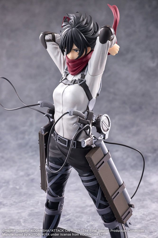 Attack on Titan: The Final Season Oshi Works PVC Figure Mikasa Ackerman The Final Season Ver. 25 cm 2