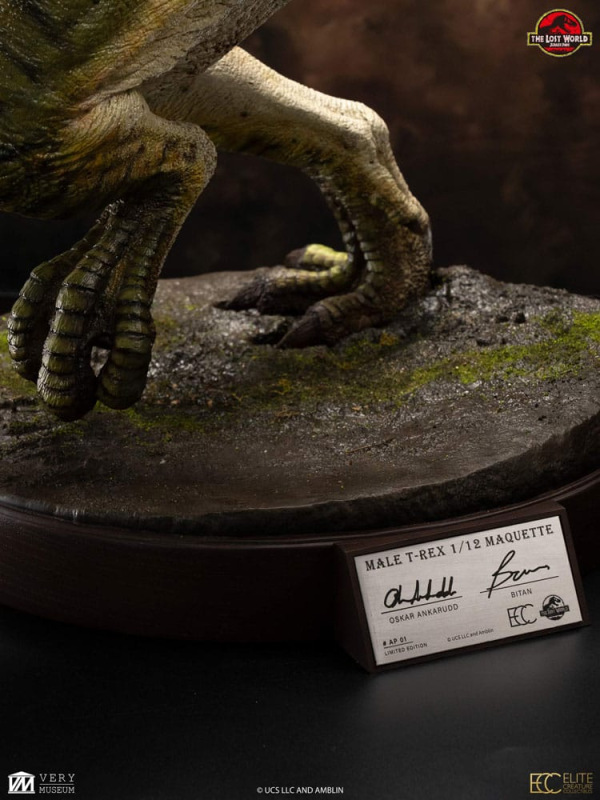The Lost World: Jurassic Park Maquette 1/12 Tyrannosaur Buck 48 cm 8