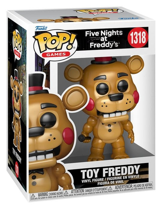 Five Nights at Freddy's POP! Games Vinyl Figure Toy Freddy(office pose) 9 cm 1
