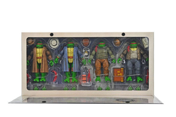 Teenage Mutant Ninja Turtles Action Figure 4 Pack Gangster Turtles 18 cm 2