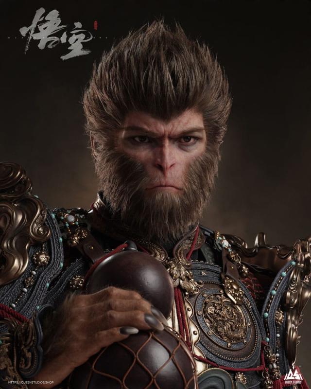 Black Myth: WuKong The Destined Bust 1/1 WuKong 100 cm 7