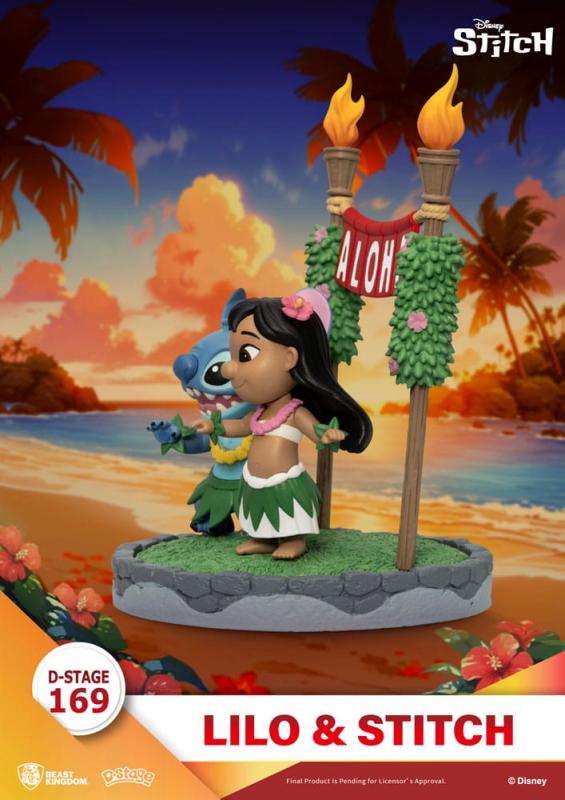 Lilo & Stitch D-Stage PVC Diorama Lilo & Stitch 16 cm 2