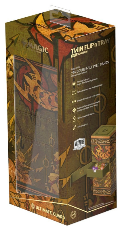 Ultimate Guard Twin Flip'n'Tray 266+ Xenoskin Magic: The Gathering "Lorwyn Eclipsed" - Chronicle of 9