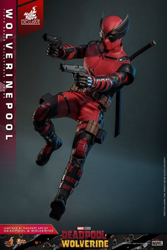 Deadpool & Wolverine Movie Masterpiece Action Figure 1/6 Wolverinepool Hot Toys Exclusive 31 cm 2
