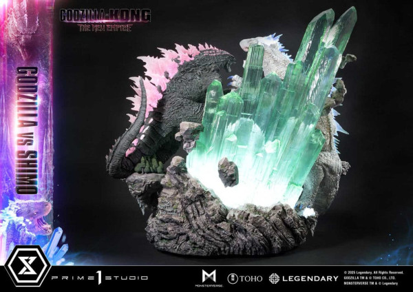 Godzilla x Kong: The New Empire Ultimate Diorama Masterline Series Statue Godzilla vs Shimo 86 cm 12