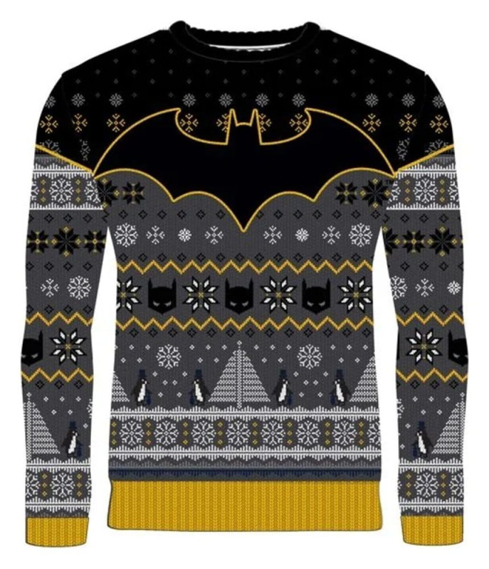 Batman Christmas Sweater Penguin Size XXXL 3