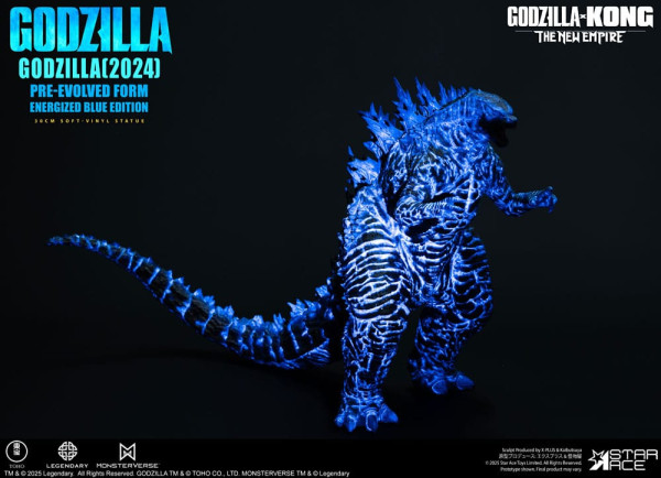 Godzilla vs. Kong: The New Empire Soft Vinyl Statue Godzilla (2024) Evolved Blue Edition 28 cm 7