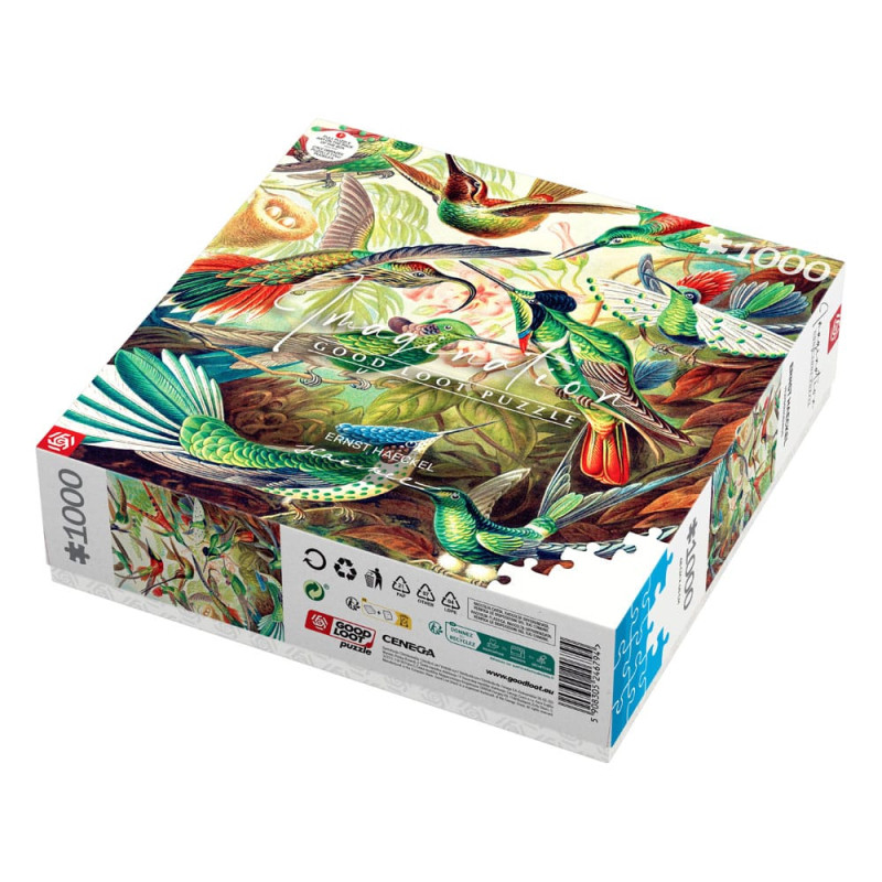 Ernst Haeckel Imagination Puzzle Hummingbirds/Kolibry (1000 pieces) 6