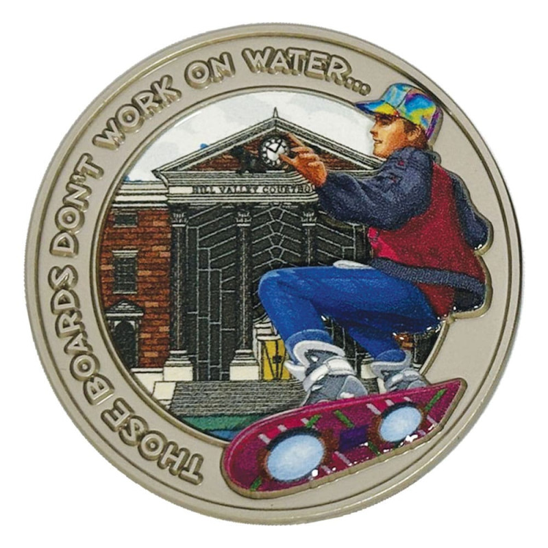 Back To The Future Collectable Coin Hoverboard Limited Edition 1