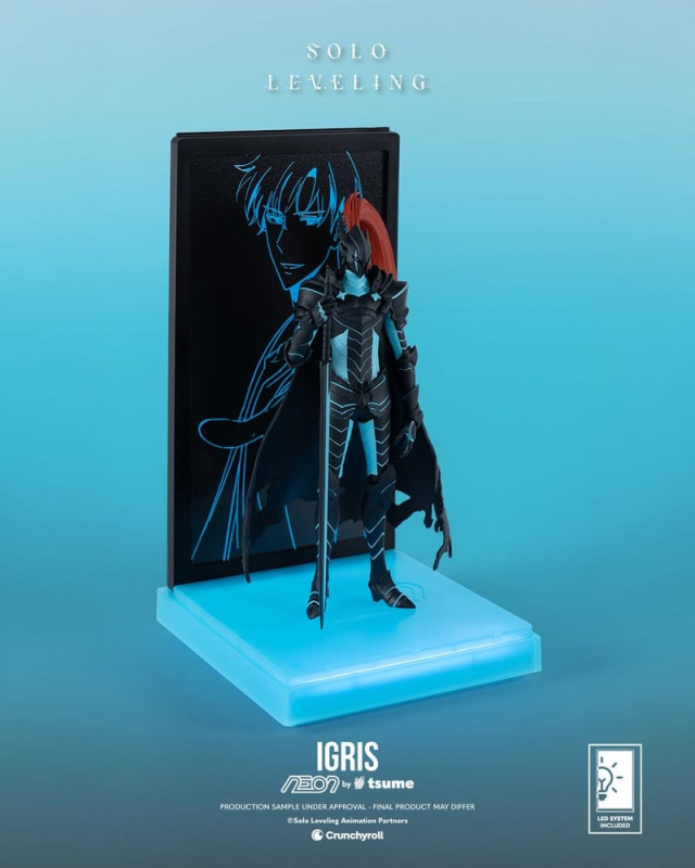 Solo Leveling Neon Figure 1/9 Igris 20 cm 4