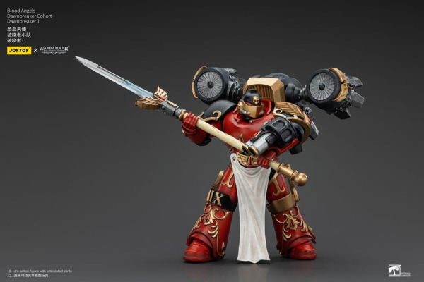 Warhammer The Horus Heresy Action Figure 1/18 Blood Angels Dawnbreaker Cohort Dawnbreaker 1 13 cm 4