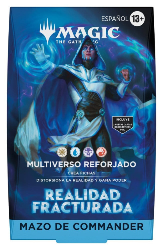 Magic the Gathering Realidad fracturada Commander Deck Multiverse Reforged Assortment (4) spanish 2