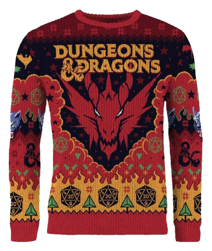 Dungeons & Dragons Christmas Sweater Size XXXL 5