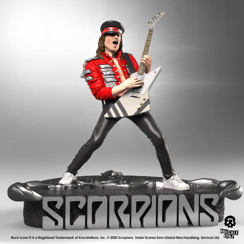 Scorpions Rock Iconz Statue Matthias Jabs Limited Edition 22 cm 4