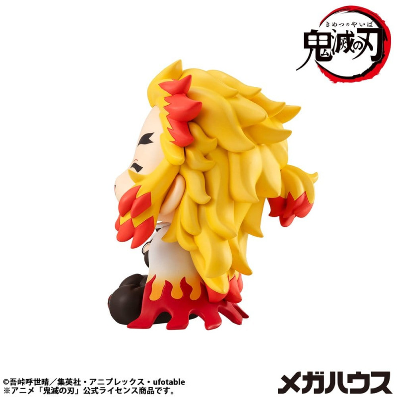 Demon Slayer: Kimetsu no Yaiba Look Up PVC Statue Rengoku Kyoujurou Smile Ver. 11 cm 4